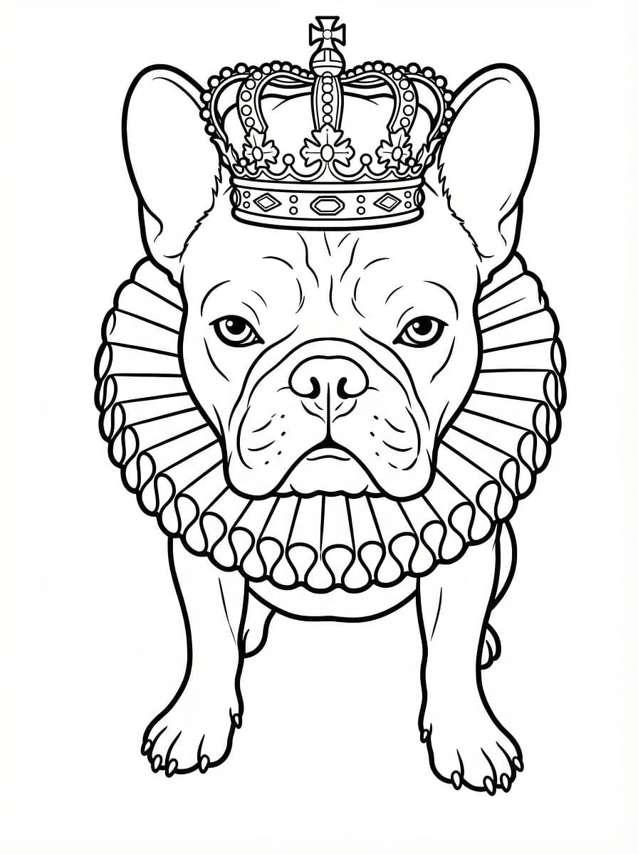 Coloring page of Royal Pet